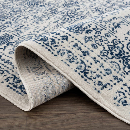 Michie Blue Area Rug - Clearance Rugs TriadCommerceInc