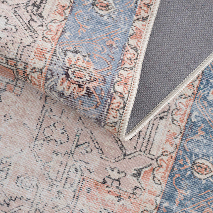 Rosman Distressed Washable Rug Rugs TriadCommerceInc
