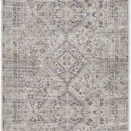 Barny Beige Flat Pile Washable Rug Rugs TriadCommerceInc