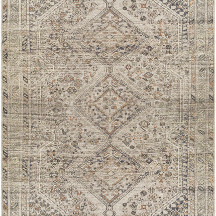 Barny Beige Flat Pile Washable Rug Rugs TriadCommerceInc