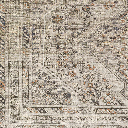 Barny Beige Flat Pile Washable Rug Rugs TriadCommerceInc