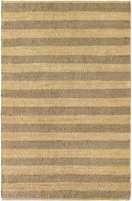 Ilkay Block Stripe Jute Rug Rugs TriadCommerceInc 5' x 7'6" Rectangle
