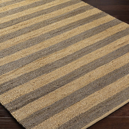 Ilkay Block Stripe Jute Rug Rugs TriadCommerceInc