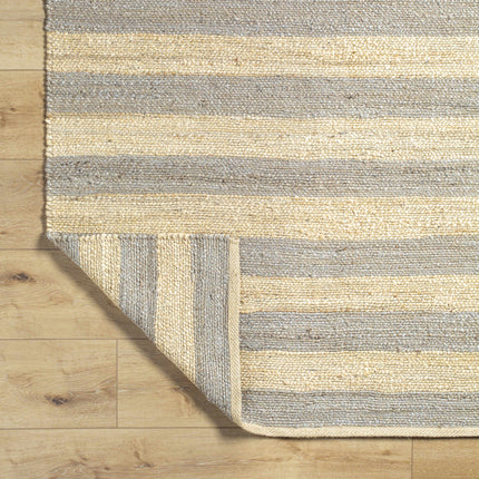 Ilkay Block Stripe Jute Rug Rugs TriadCommerceInc