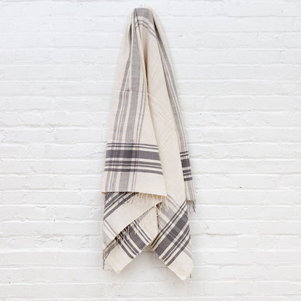 Cabin Hatch Cotton Bath Towel Bath Towels & Washcloths TriadCommerceInc Grey  