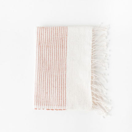 Riviera Cotton Hand Towel Kitchen Towels TriadCommerceInc Blush