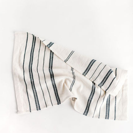 Avery Cotton Tea Towel Kitchen Towels TriadCommerceInc Navy  