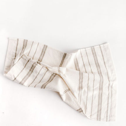 Avery Cotton Tea Towel Kitchen Towels TriadCommerceInc Stone  