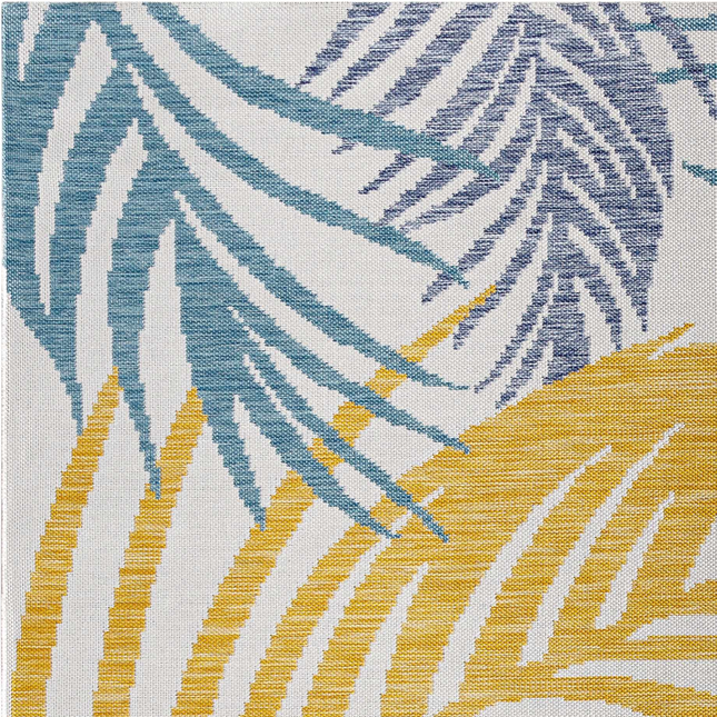 Nasan Floral Outdoor Area Rug Rugs TriadCommerceInc