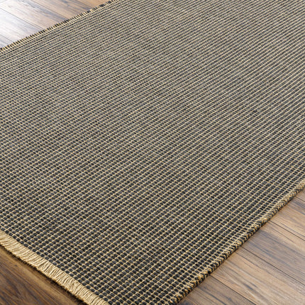 Kimi Jute Black Area Rug - Becki Owens x Livabliss - Clearance Rugs TriadCommerceInc
