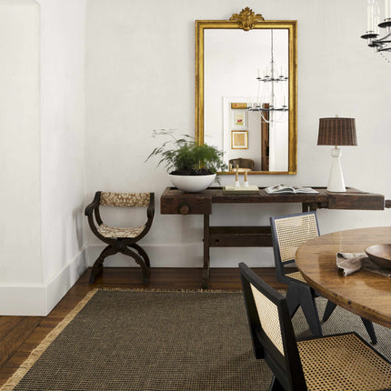 Kimi Jute Black Area Rug - Becki Owens x Livabliss - Clearance Rugs TriadCommerceInc