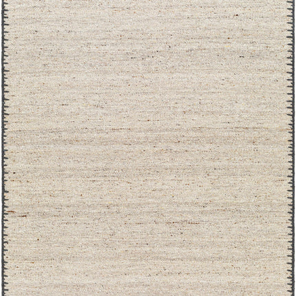 Ayumu Beige Hand Woven Wool Area Rug Rugs TriadCommerceInc 5' x 7'6" Rectangle