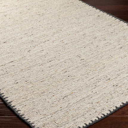 Ayumu Beige Hand Woven Wool Area Rug Rugs TriadCommerceInc