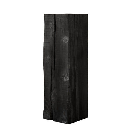 Charcoal Sculpture Pedestal - Tall Sculptural Pedestal TriadCommerceInc