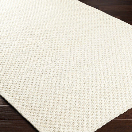 Kassa Cream Hand Woven Area Rug Rugs TriadCommerceInc