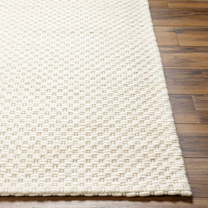 Kassa Cream Hand Woven Area Rug Rugs TriadCommerceInc