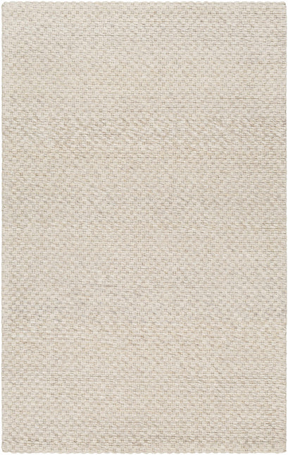 Kassa Beige Hand Woven Area Rug Rugs TriadCommerceInc 5' x 7'6" Rectangle