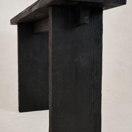 Shou Sugi Ban Entry Console Entry Console TriadCommerceInc