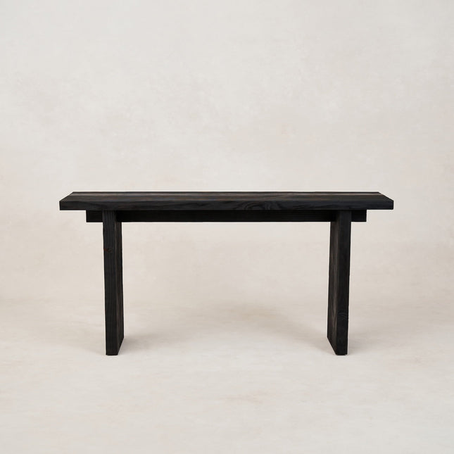 Shou Sugi Ban Entry Console Entry Console TriadCommerceInc