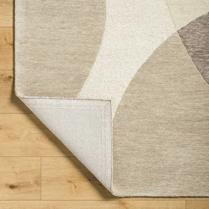 Cassiopeia Dark Brown & Beige Area Rug Rugs TriadCommerceInc