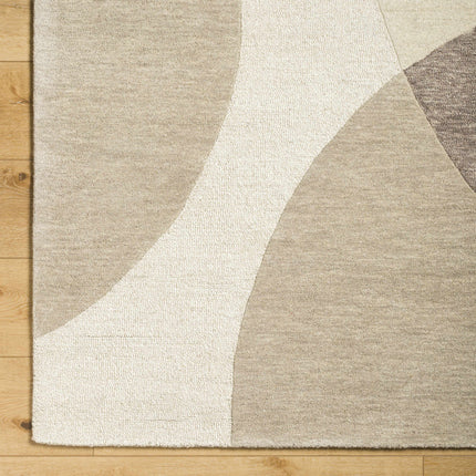 Cassiopeia Dark Brown & Beige Area Rug Rugs TriadCommerceInc
