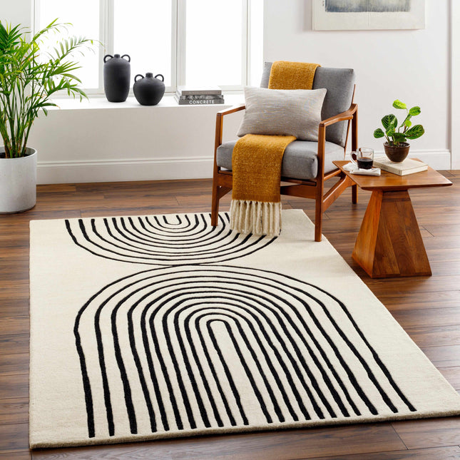 Fuat Cream Area Rug Rugs TriadCommerceInc
