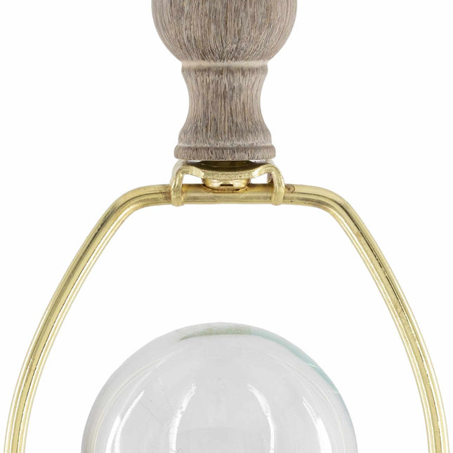 Simala Wood Table Lamp Table Lamps TriadCommerceInc