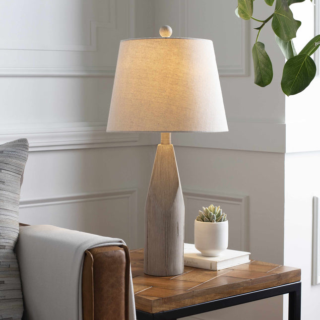 Simala Wood Table Lamp Table Lamps TriadCommerceInc