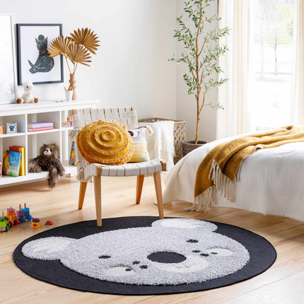 Kids Koala Animal Print Nursery Area Rug - Clearance Rugs TriadCommerceInc
