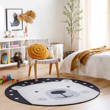 Kids Bear Animal Print Nursery Area Rug - Clearance Rugs TriadCommerceInc