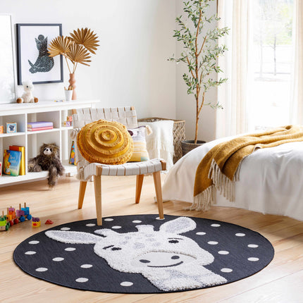 Kids Giraffe Animal Print Nursery Area Rug - Clearance Rugs TriadCommerceInc