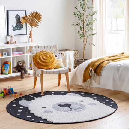 Kids Llama Animal Print Nursery Area Rug - Clearance Rugs TriadCommerceInc