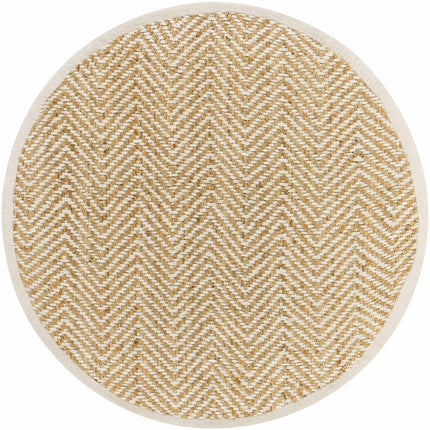 Aren Jute Area Rug Rugs TriadCommerceInc 6' Round