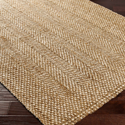 Dinah Natural Textured Jute Rug Rugs TriadCommerceInc