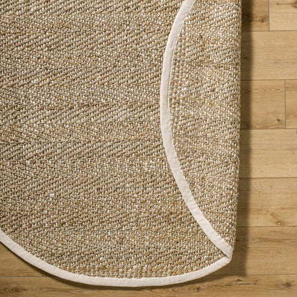 Dinah Natural Textured Jute Rug Rugs TriadCommerceInc