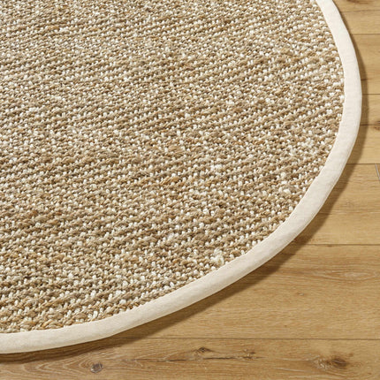Dinah Natural Textured Jute Rug Rugs TriadCommerceInc