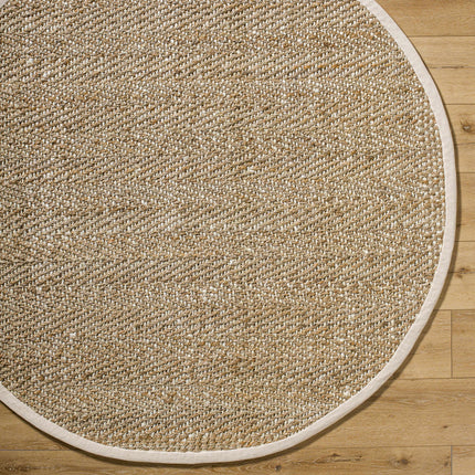Dinah Natural Textured Jute Rug Rugs TriadCommerceInc