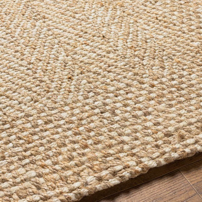 Dinah Natural Textured Jute Rug Rugs TriadCommerceInc