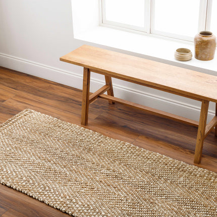 Dinah Natural Textured Jute Rug Rugs TriadCommerceInc