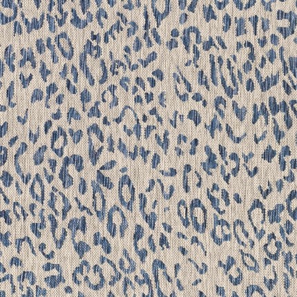 Skipsea Blue Leopard Performance Rug Rugs TriadCommerceInc