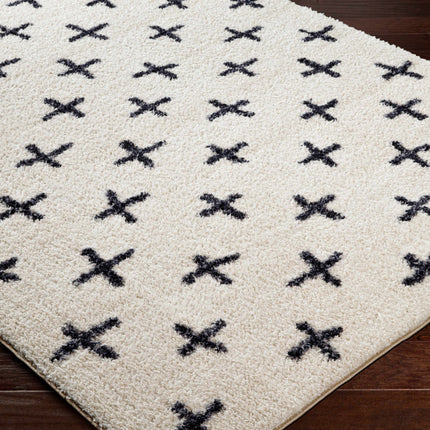 Bede Washable Swiss Cross Rug - 9x12 Clearance Rugs TriadCommerceInc