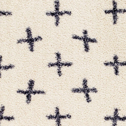 Bede Washable Swiss Cross Rug - 9x12 Clearance Rugs TriadCommerceInc