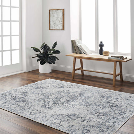 Ankti Aqua Washable Area Rug Rugs TriadCommerceInc