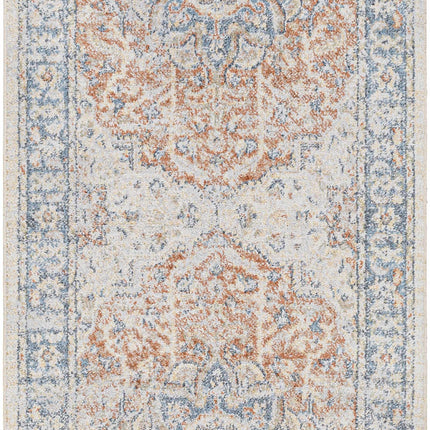 Emke Rust Washable Area Rug - Clearance Rugs TriadCommerceInc 2'7" x 7'3" Runner