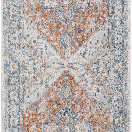 Ezri Rust Washable Area Rug Rugs TriadCommerceInc 2'7" x 7'3" Runner