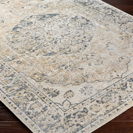 Rudo Beige Flat Pile Washable Rug Rugs TriadCommerceInc