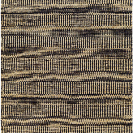 Black Elle Jute Rug Rugs TriadCommerceInc 5' x 7'6" Rectangle
