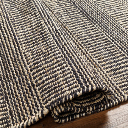 Black Elle Jute Rug Rugs TriadCommerceInc