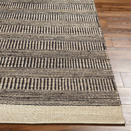 Black Elle Jute Rug Rugs TriadCommerceInc