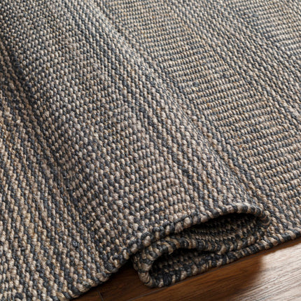 Navy Elle Jute Rug Rugs TriadCommerceInc